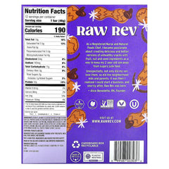 Raw Rev, Plant-Based Protein Bar, Peanut Butter Dark Chocolate & Sea Salt, 12 Bars, 1.6 oz (46 g) Each