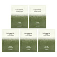 Heimish, Matcha Biome, Low pH Hydrating Beauty Mask Sheet, 5 Sheets, 30 ml Each