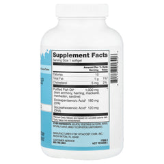 Vitacost, Omega-3 Fish Oil, Natural Lemon, 1,000 mg, 150 Softgels