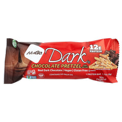 NuGo Nutrition, Dark®, Protein Bars, Chocolate Pretzel With Sea Salt, 12 Bars, 1.76 oz (50 g)