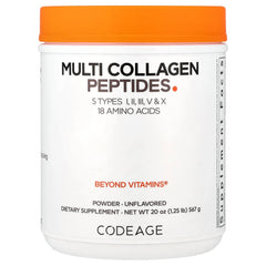 Codeage, Multi Collagen Peptides Powder, Unflavored, 20 oz (567 g)