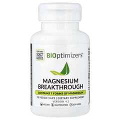 BIOptimizers, Magnesium Breakthrough, 50 Veggie Caps
