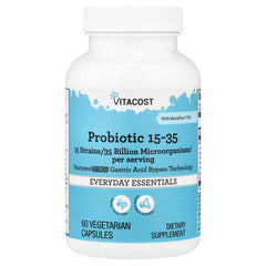Vitacost, Probiotic 15-35 With NutraFlora® FOS, 60 Vegetarian Capsules