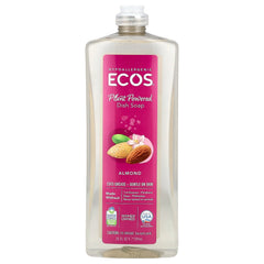 Ecos®, Plant Powered Dish Soap, Almond, 25 fl oz (739 ml)