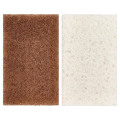 Full Circle, In a Nutshell™, Walnut Scrubber Sponges, 2 Count