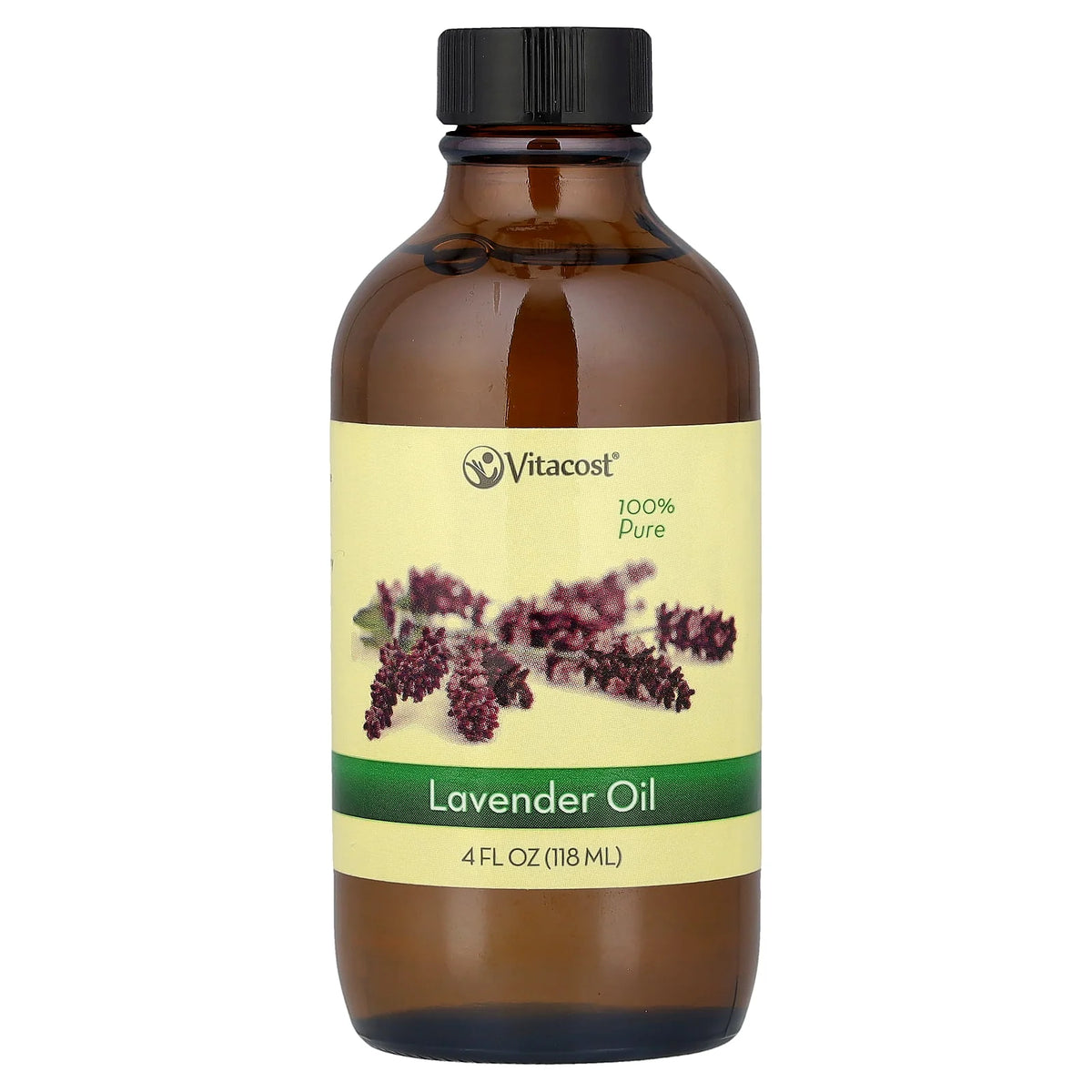 Vitacost, 100% Pure Lavender Oil, 4 fl oz (118 ml)