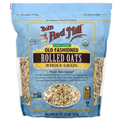 Bob's Red Mill, Organic Old Fashioned Rolled Oats, Whole Grain, 32 oz (907 g)