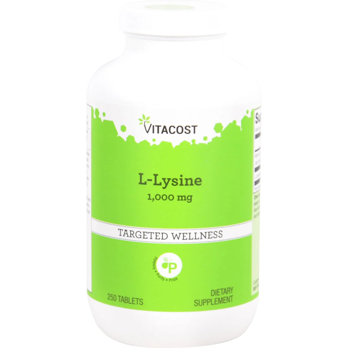 Vitacost, L-Lysine, 250 Tablets