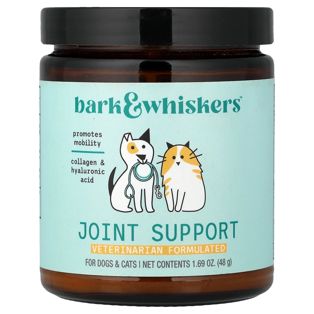 Dr. Mercola, Bark & Whiskers™, Joint Support, For Dogs & Cats, 1.69 oz (48 g)