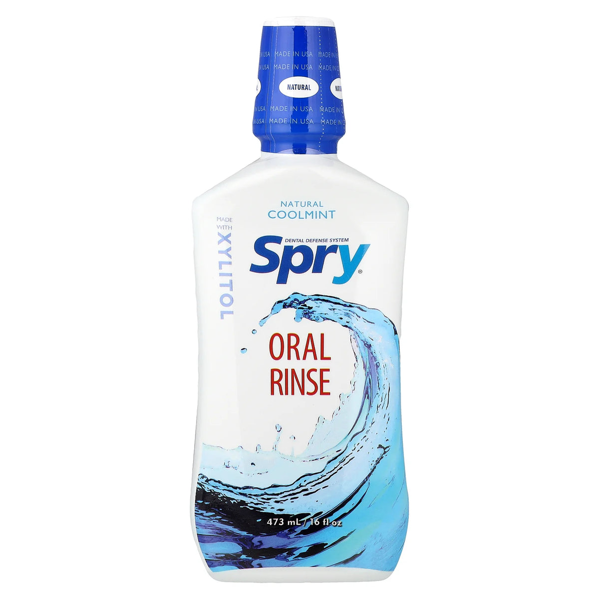 Xlear, Spry, Oral Rinse, Natural Coolmint, 16 fl oz (473 ml)
