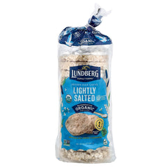 Lundberg, Organic Brown Rice Rice Cakes, Lightly Salted, 8.5 oz (241 g)