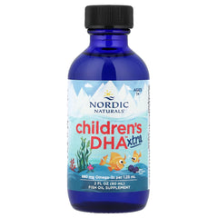 Nordic Naturals, Children's DHA™ Xtra, Ages 1+, Great Berry Punch, 2 fl oz (60 ml)