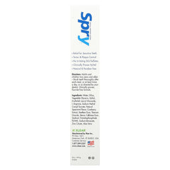 Xlear, Natural Spry, Fluoride Free Toothpaste, Spearmint, 5 oz (141 g)