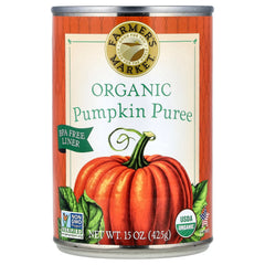 Farmer's Market Foods, Organic Pumpkin Puree, 15 oz (425 g)