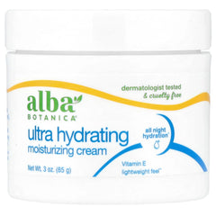 Alba Botanica, Ultra Hydrating Moisturizing Cream, Fragrance Free, 3 oz (85 g)