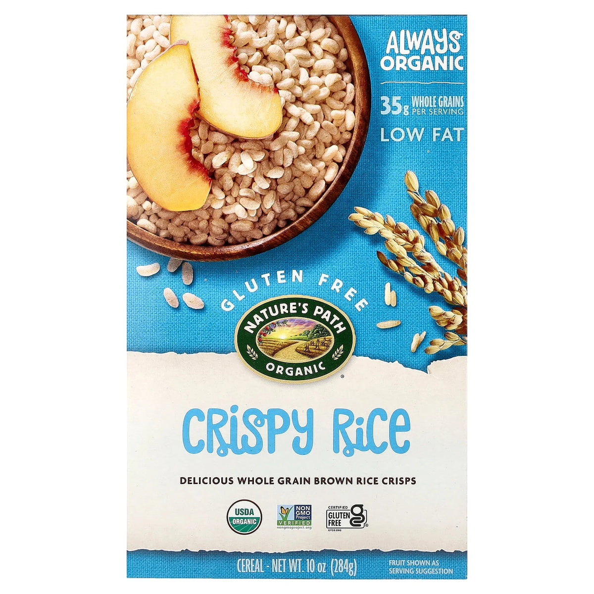 Nature's Path, Organic Crispy Rice Cereal, 10 oz (284 g)
