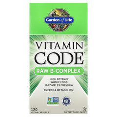 Garden of Life, Vitamin Code®, RAW B-Complex™, 120 Vegan Capsules