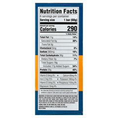 Clif Bar, Builders® Protein Bar, Chocolatey Peanut Butter, 6 Bars, 2.4 oz (68 g) Each