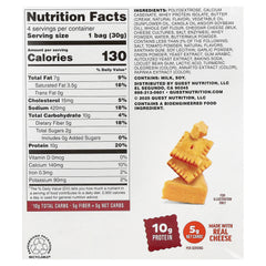 Quest Nutrition, Cheese Crackers, Cheddar Blast, 4 Bags, 1.06 oz (30 g) Each