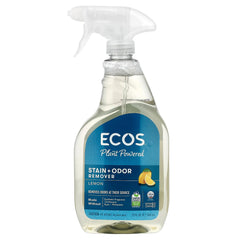 Ecos®, Plant Powered Stain + Odor Remover, Lemon, 22 fl oz (650 ml)