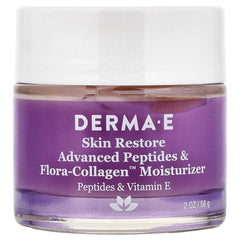 DERMA E, Advanced Peptides & Flora-Collagen™ Moisturizer, 2 oz (56 g)