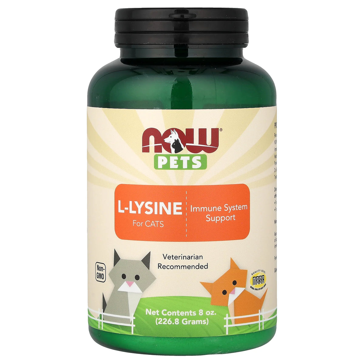 NOW Foods, Pets, L-Lysine for Cats, 8 oz (226.8 g)
