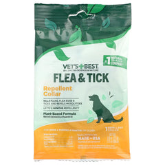 Vet's Best, Flea & Tick Repellent Collar, For Dogs & Puppies, 4 Months or Older, 1 Count