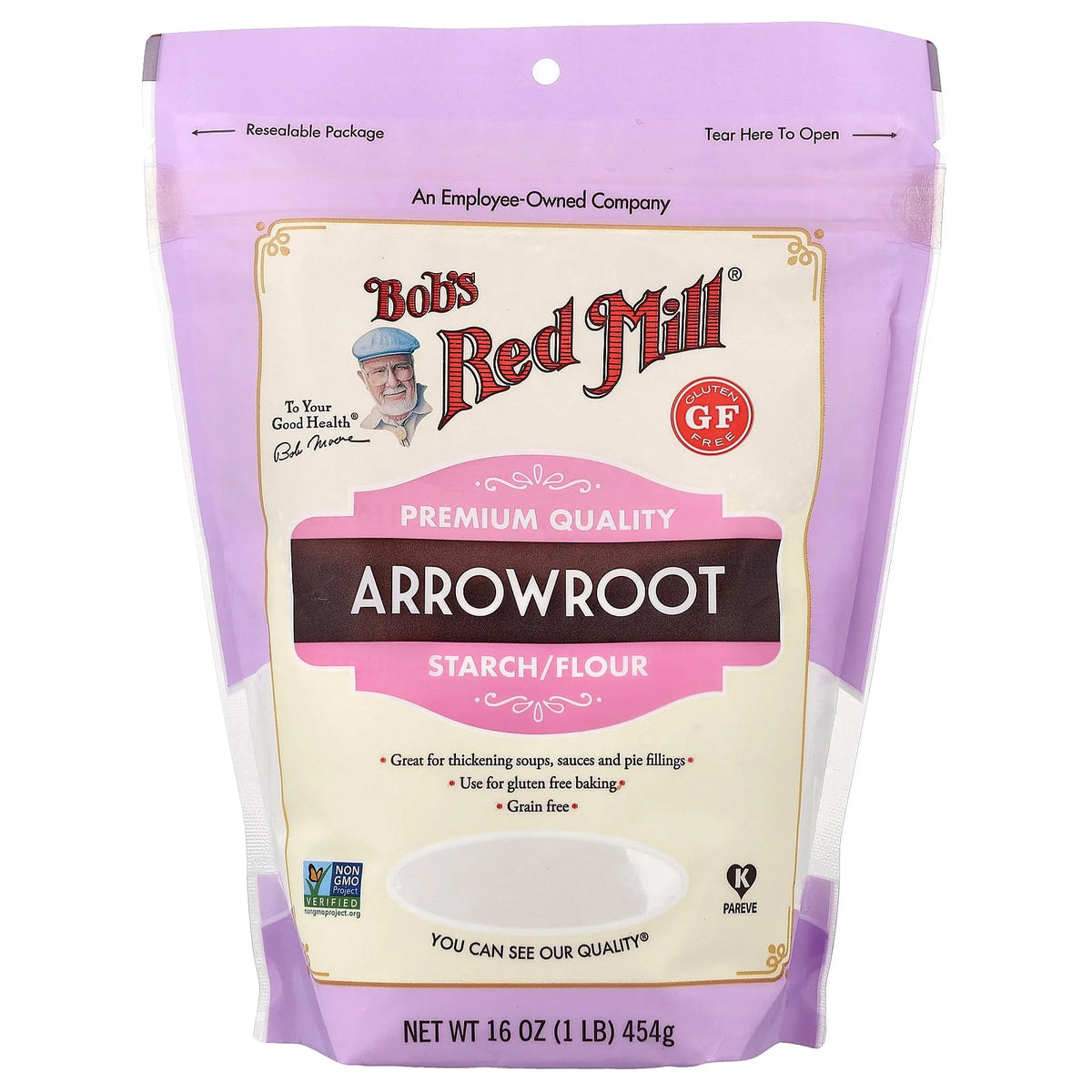 Bob's Red Mill, Arrowroot Starch/Flour, 16 oz (454 g)