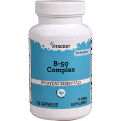 Vitacost, Vitamin B-50 Complex, 100 Capsules