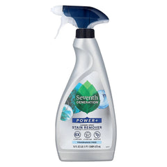 Seventh Generation, Power+, Laundry Spray Stain Remover, Fragrance Free, 16 fl oz (473 ml)