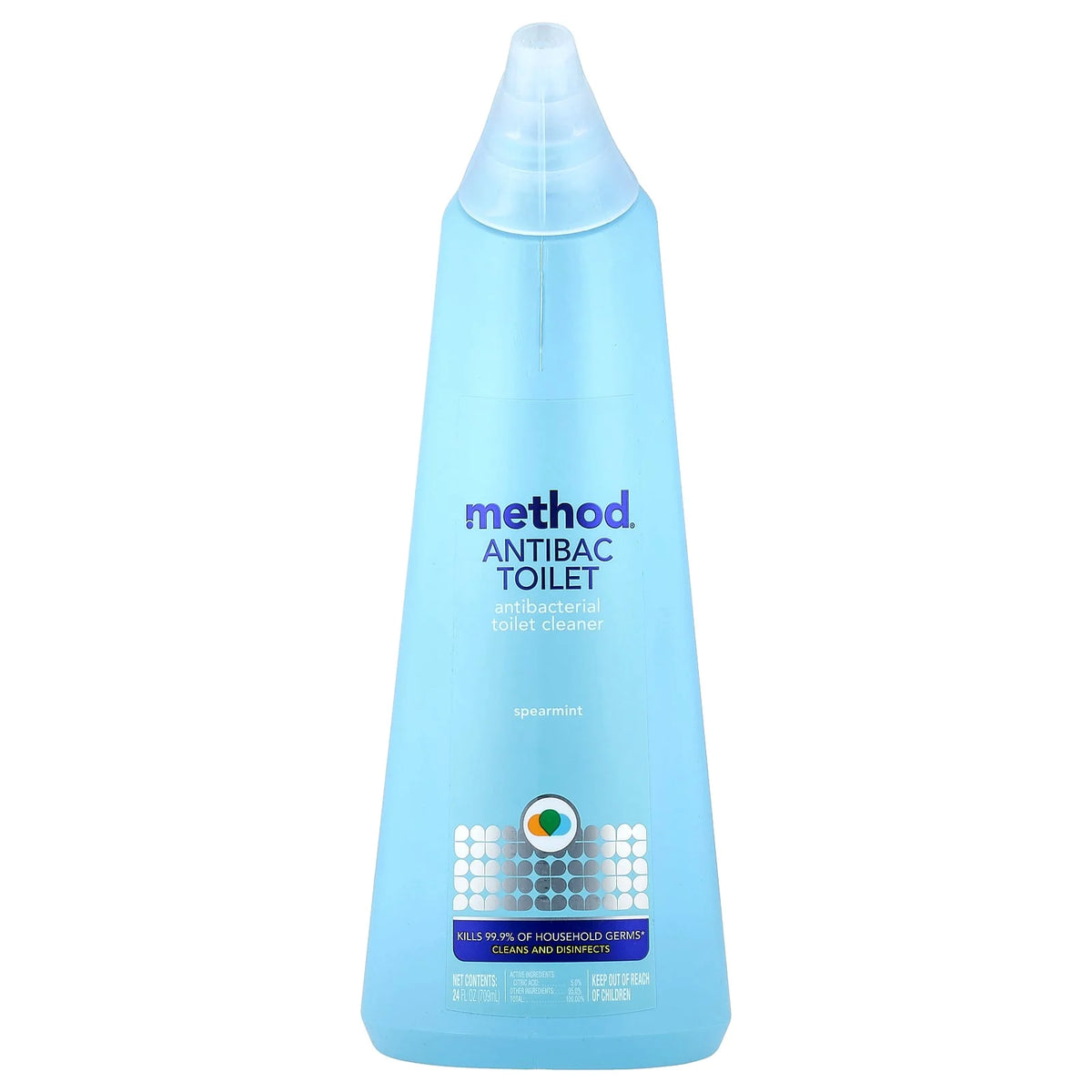 Method, Antibac Toilet, Spearmint, 24 fl oz (709 ml)