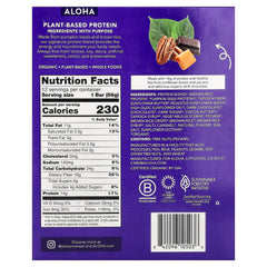 Aloha, Organic Protein Bars, Chocolate Caramel Pecan, 12 Bars, 1.98 oz (56 g) Each