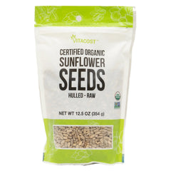 Vitacost, Organic Sunflower Seeds, Hulled, 12.5 oz (354 g)
