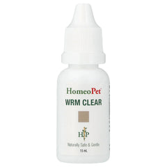HomeoPet, WRM Clear, 15 ml