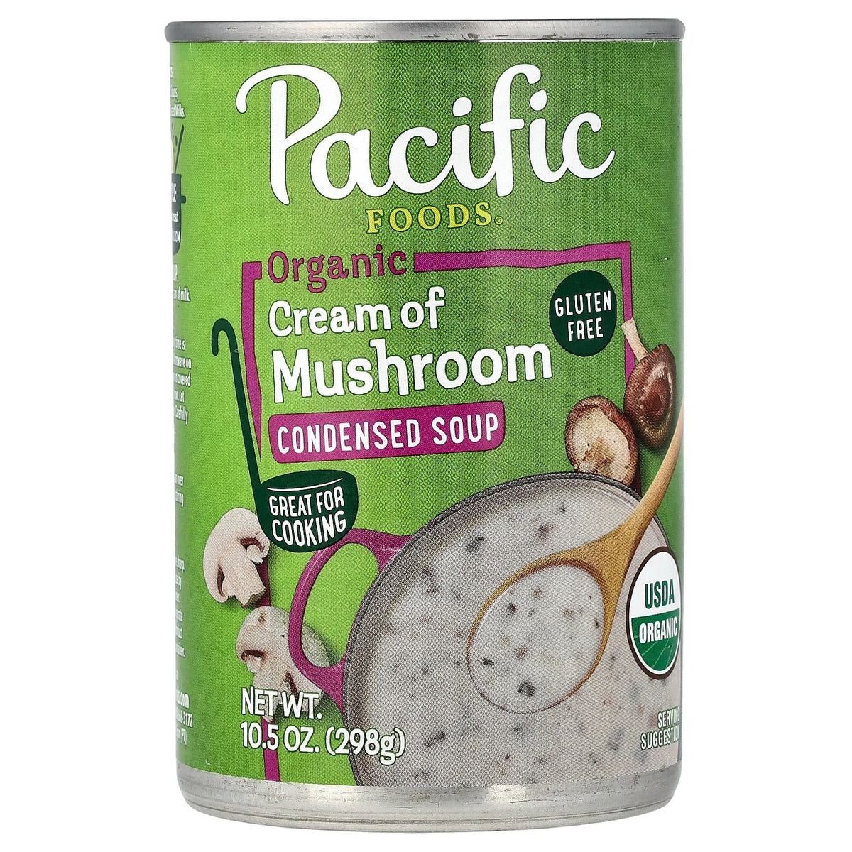 Pacific Foods, Organic Cream of Mushroom Condensed Soup, 10.5 oz (298 g)