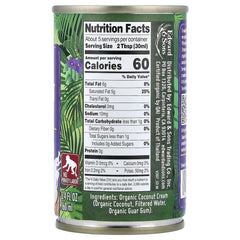 Native Forest, Organic Coconut Cream, Premium, Unsweetened, 5.4 fl oz (160 ml)