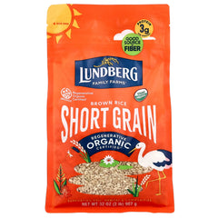 Lundberg, Organic Brown Short Grain Rice, 32 oz (907 g)