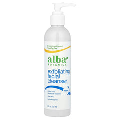 Alba Botanica, Exfoliating Facial Cleanser, 8 fl oz (237 ml)