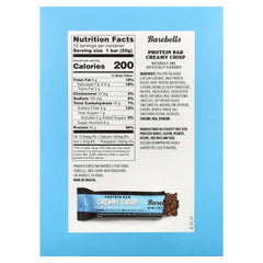 Barebells, Protein Bar, Creamy Crisp, 12 Bars, 1.94 oz (55 g) Each