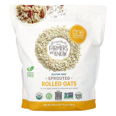 One Degree Organic Foods, Sprouted Rolled Oats, 45 oz (1.28 kg)