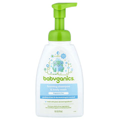 Babyganics, Foaming Shampoo & Bodywash, Fragrance Free, 16 fl oz (473 ml)