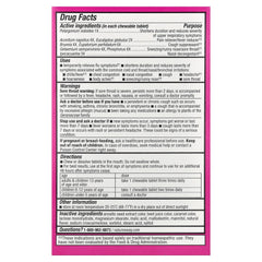 Nature's Way, Umcka, Cold & Flu Relief Chewables, Ages 6+, Berry, 20 Tablets