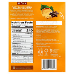 Aloha, Organic Protein Bars, Peanut Butter Chocolate Chip, 12 Bars, 1.98 oz (56 g) Each