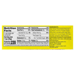 RXBAR, Nut Butter & Oat Bar, Honey Cinnamon Peanut Butter, 5 Bars, 1.9 oz (55 g) Each